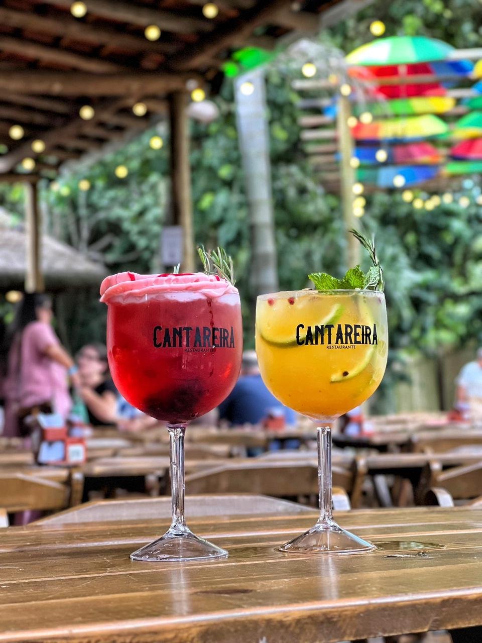 Drinks da casa do Cantareira